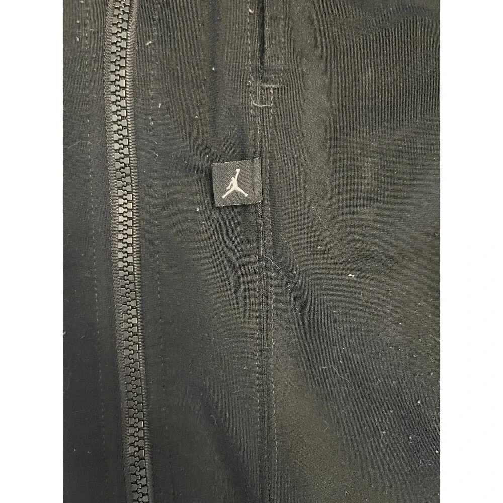 Jordan Zipper Track Pants Sweatpants Mens XL 20th Year Anniversary 2005 Black